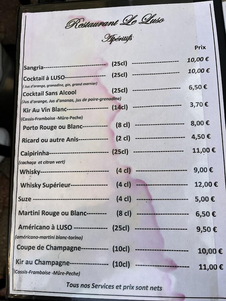 Le Luso - Menu Image 2