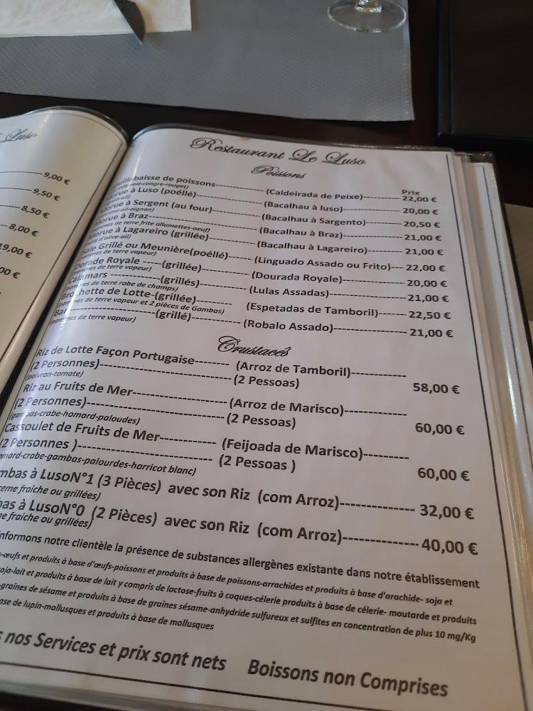 Le Luso - Menu Image 4
